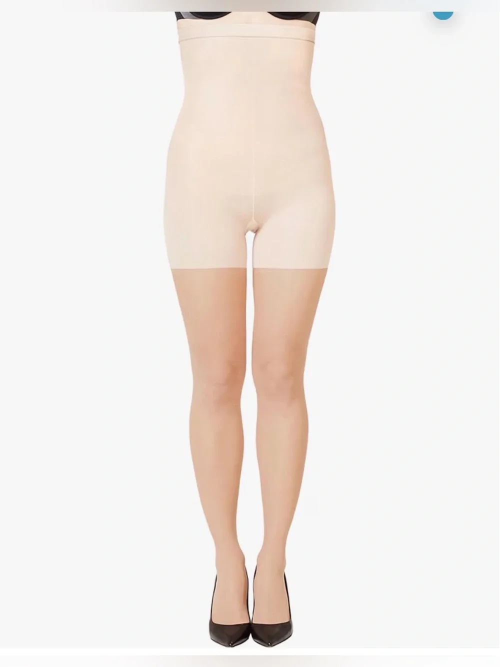 New Spanx SPANXshape high-Waisted Full Length Sheers Size D shade S2 MSRP $38
